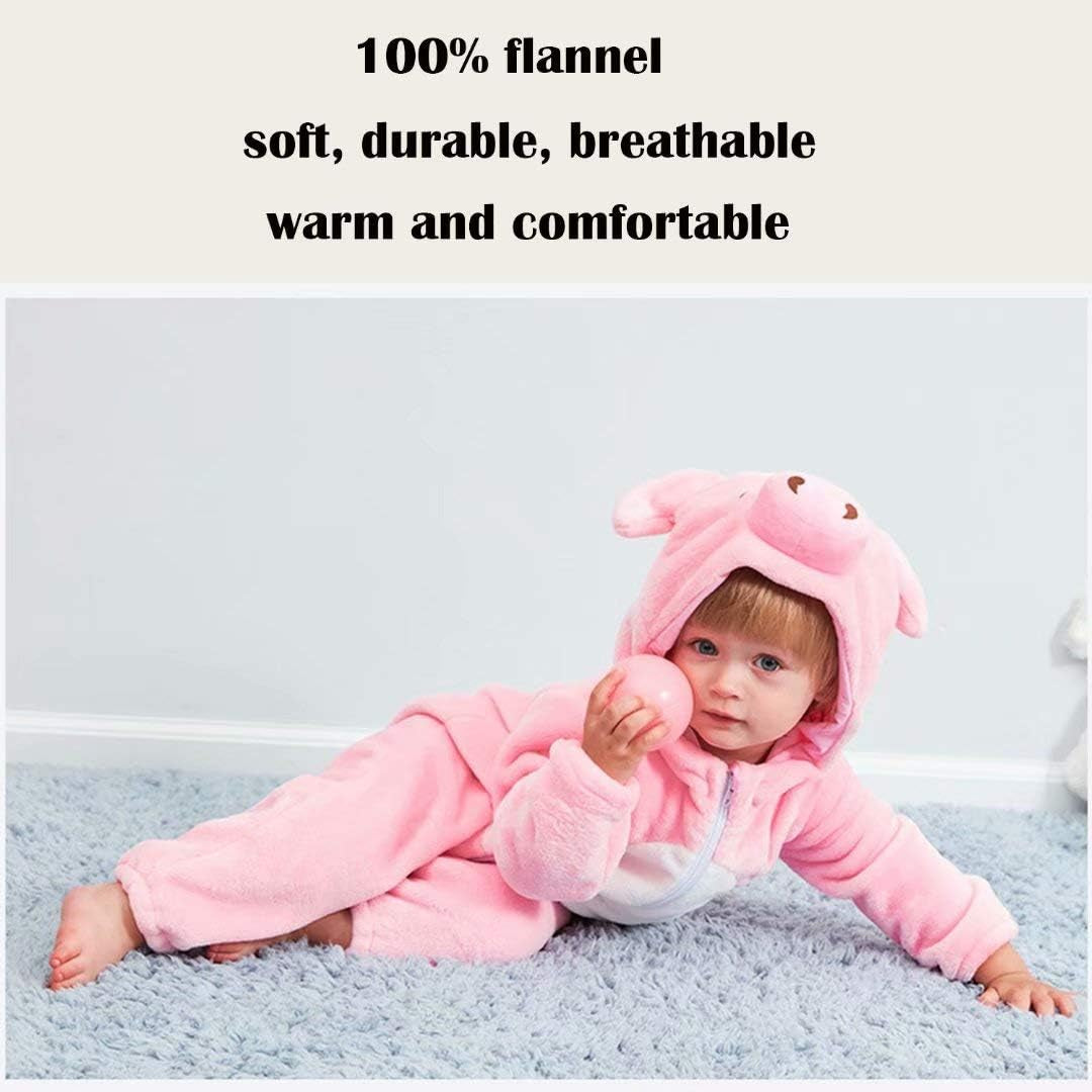 Baby Animal Costumes Unisex Toddler Onesie Pajamas Halloween Dress up Romper-Bella’s Baby Boutique