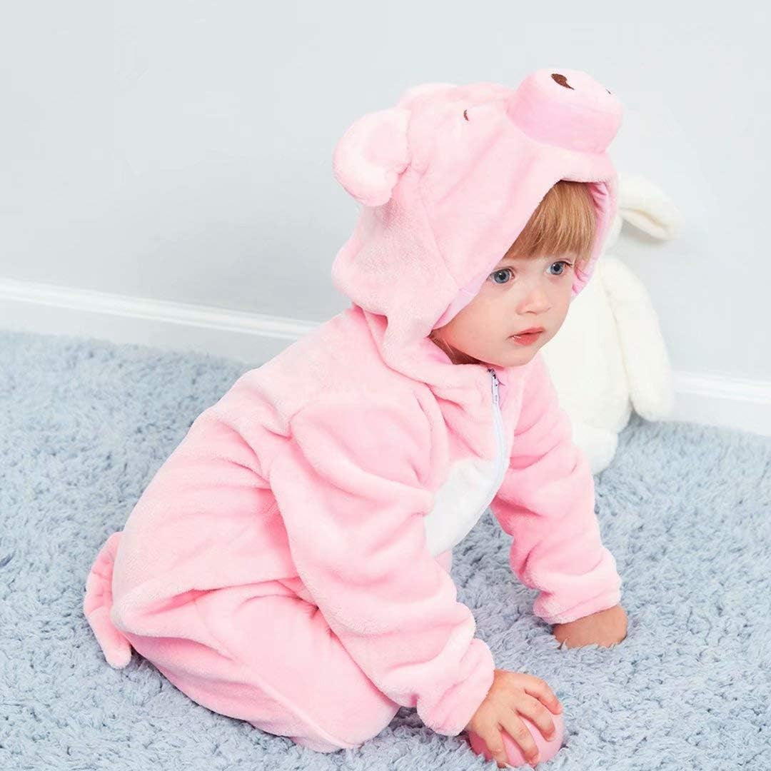 Baby Animal Costumes Unisex Toddler Onesie Pajamas Halloween Dress up Romper-Bella’s Baby Boutique