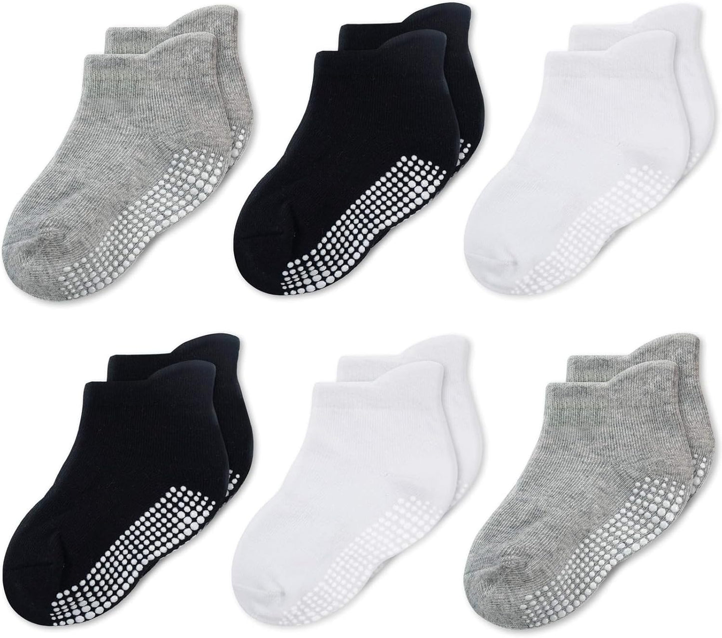 Baby Non Slip Socks Toddler Socks with Grips Ankle for Infants Kids Little Girls Boys-Bella’s Baby Boutique