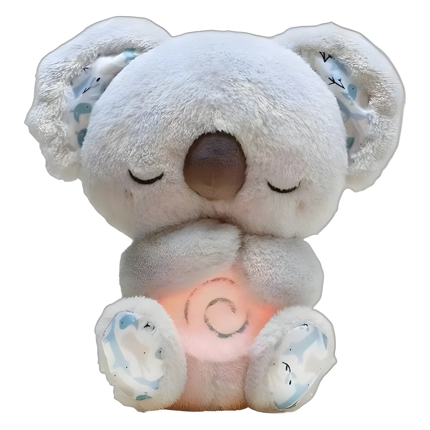 Fisher-Price Sound Machine Soothe 'N Snuggle Otter Portable Plush Baby Toy with Sensory Details Music Lights & Rhythmic Breathing Motion-Bella’s Baby Boutique