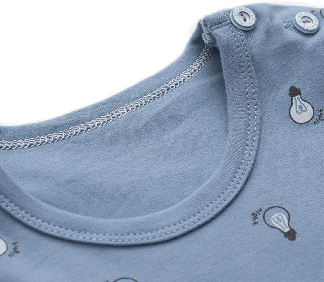 100% Organic Cotton Baby Boys Girls Pajamas Set Long Sleeve Sleepwear(3M-6T)-Bella’s Baby Boutique