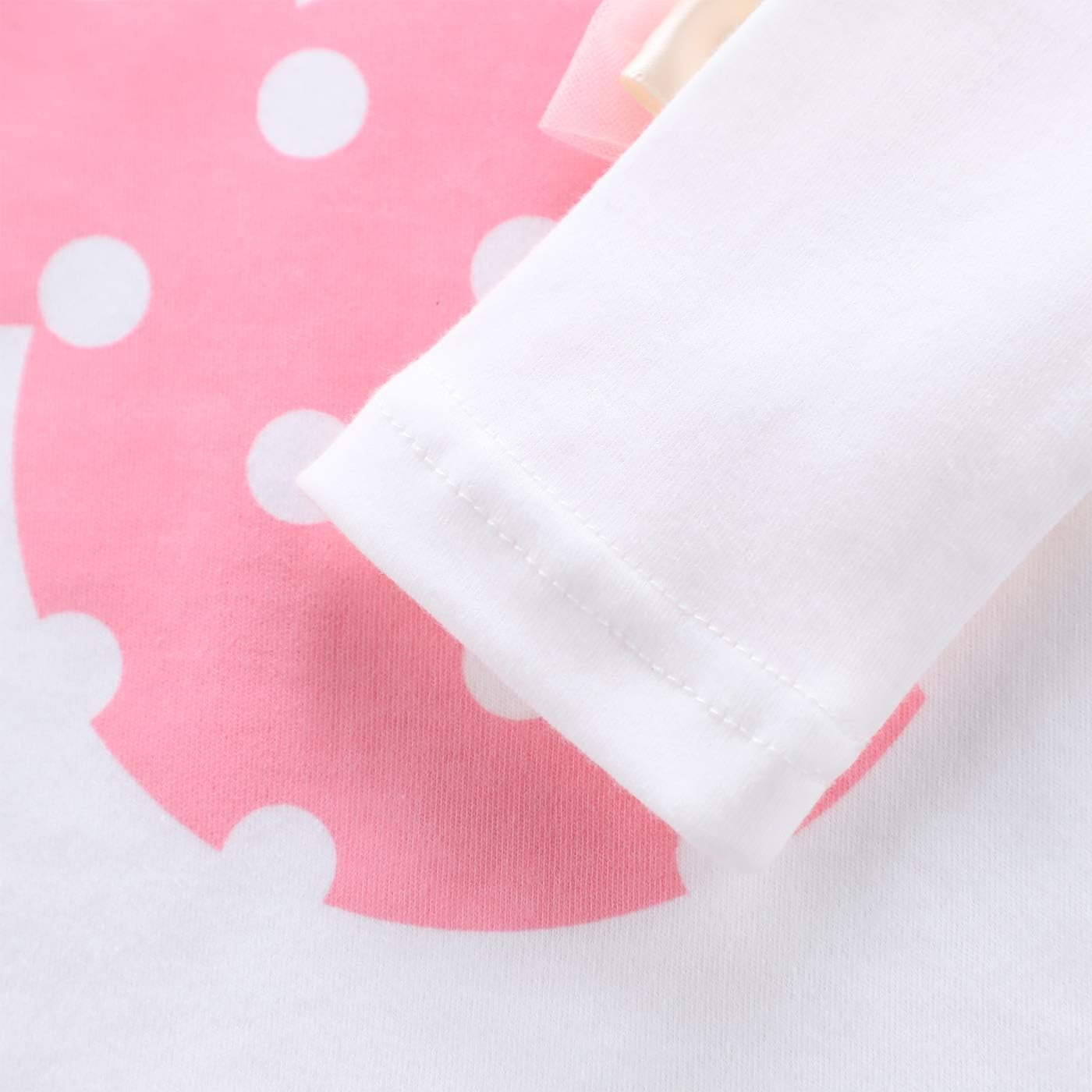 Baby Girl Clothes, 3 Pieces Long Sleeved Cute Toddler Infant Outfits Kids Tops and Pants Set-Bella’s Baby Boutique