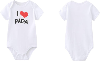 Baby Bodysuit Short Sleeve One-Piece Newborn Baby Clothes for Baby Boy and Girls-Bella’s Baby Boutique
