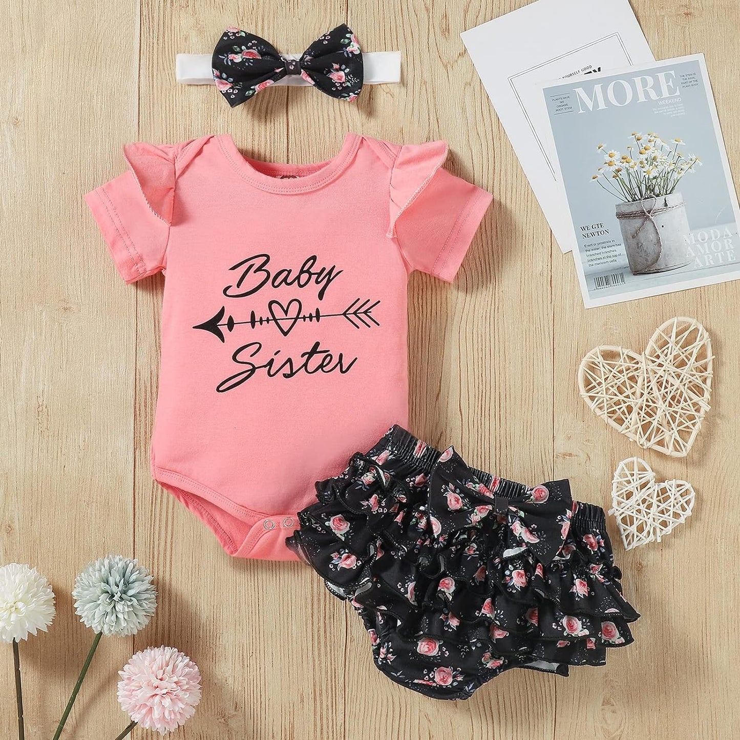 Baby Girl Clothes Stuff Newborn Infant Summer Cute Outfit 0-24 Months-Bella’s Baby Boutique
