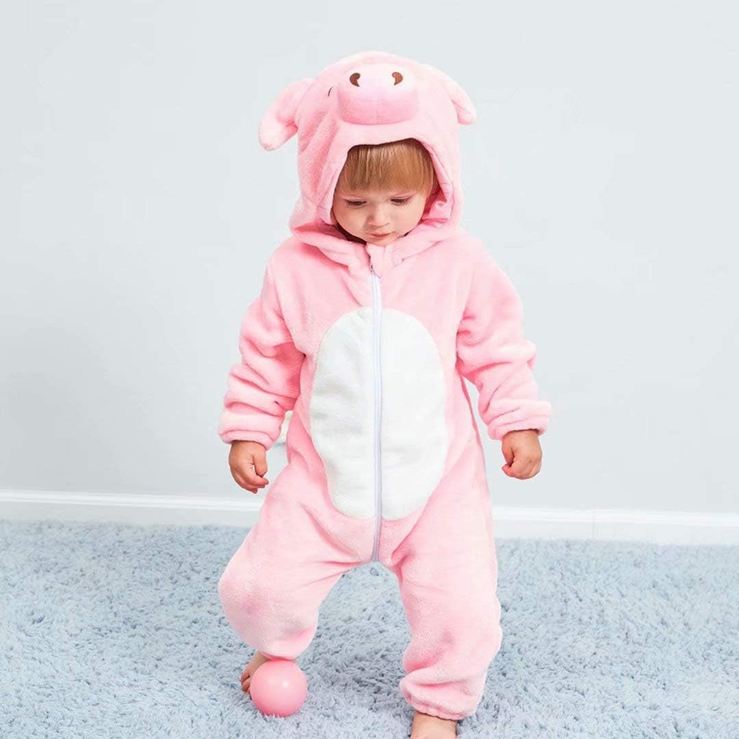 Baby Animal Costumes Unisex Toddler Onesie Pajamas Halloween Dress up Romper-Bella’s Baby Boutique