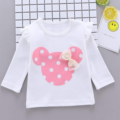 Baby Girl Clothes, 3 Pieces Long Sleeved Cute Toddler Infant Outfits Kids Tops and Pants Set-Bella’s Baby Boutique