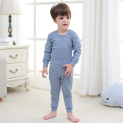 100% Organic Cotton Baby Boys Girls Pajamas Set Long Sleeve Sleepwear(3M-6T)-Bella’s Baby Boutique