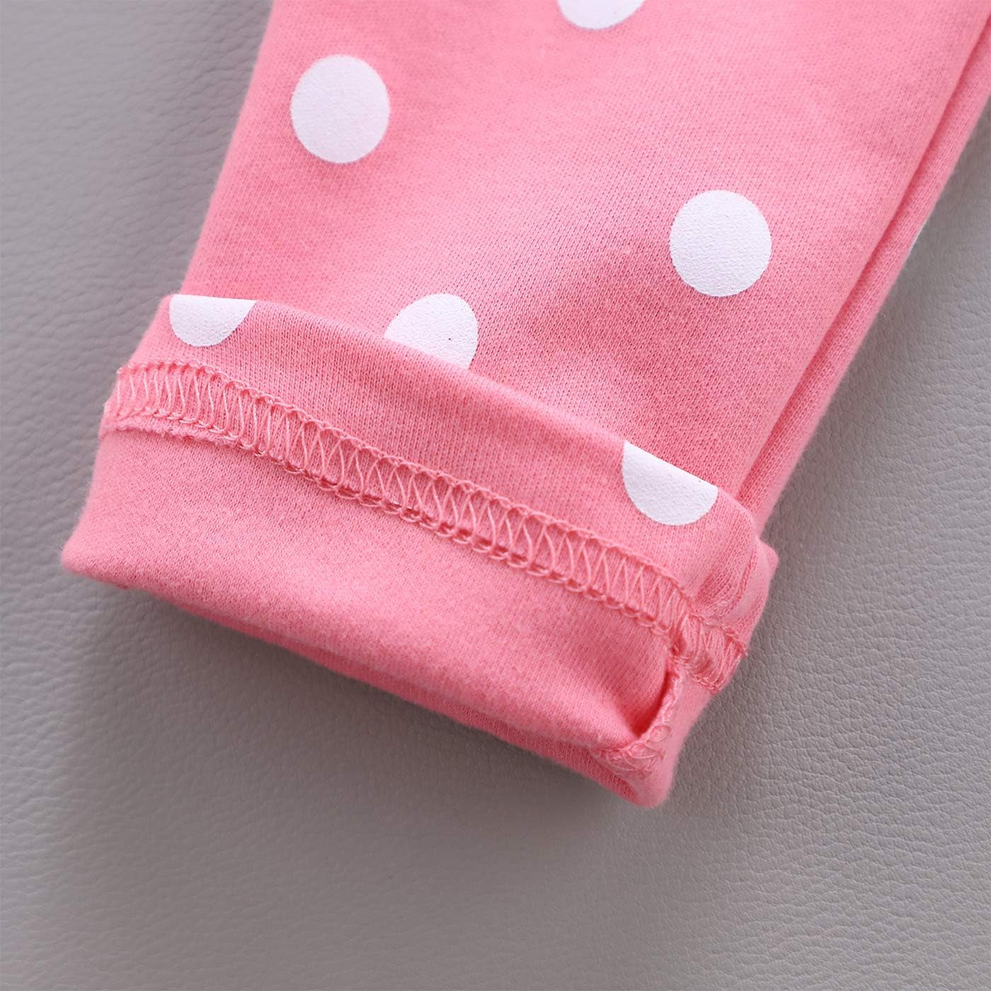Baby Girl Clothes, 3 Pieces Long Sleeved Cute Toddler Infant Outfits Kids Tops and Pants Set-Bella’s Baby Boutique