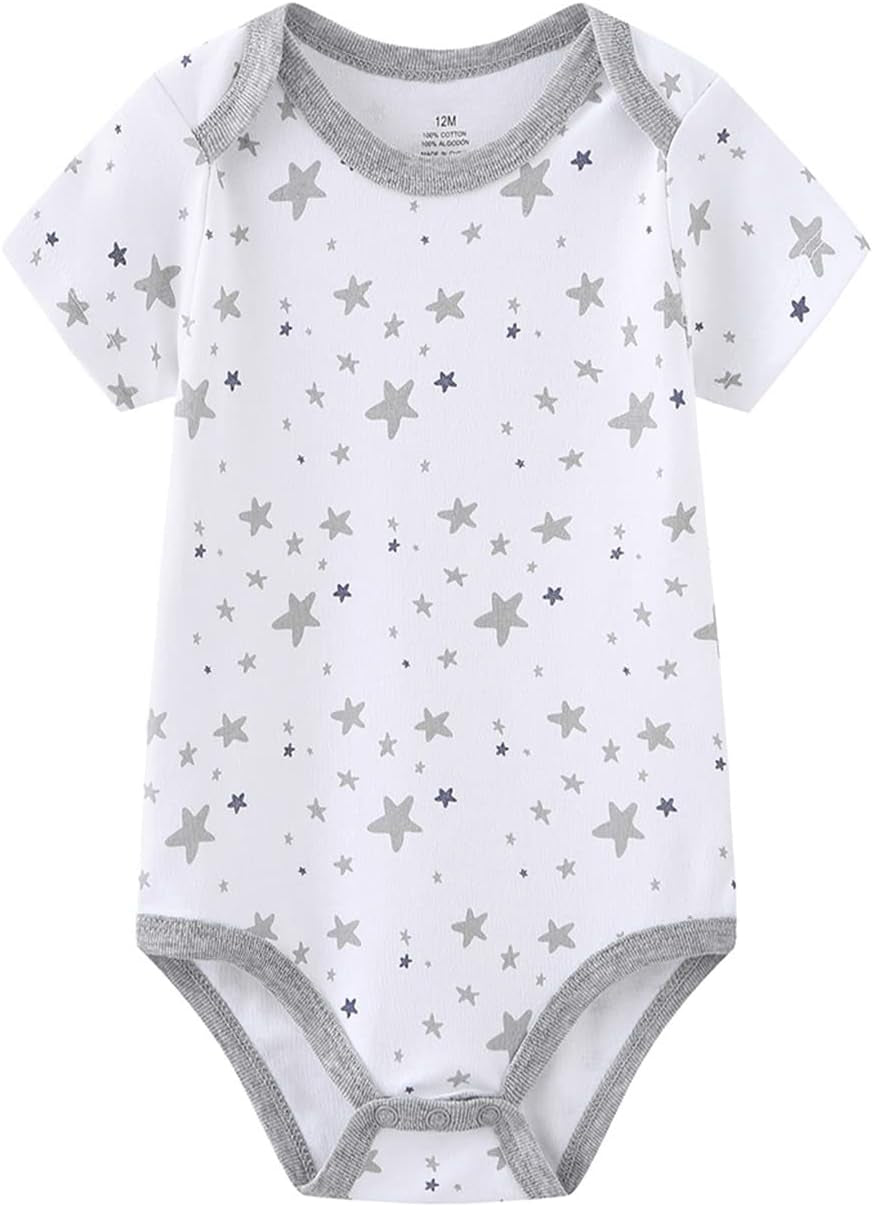 Newborn Baby Clothes Set Onesies Short Sleeve Baby Boy Pants Baby Girl Bodysuits Baby Layette Sets-Bella’s Baby Boutique