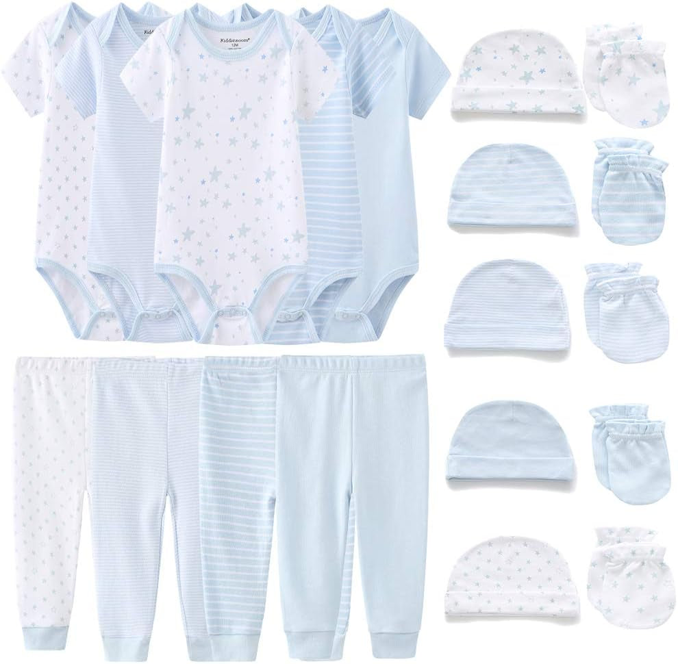 Unisex Baby Layette Essentials Giftset Clothing Set 19-Piece-Bella’s Baby Boutique