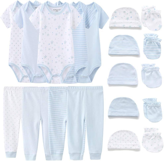 Unisex Baby Layette Essentials Giftset Clothing Set 19-Piece-Bella’s Baby Boutique