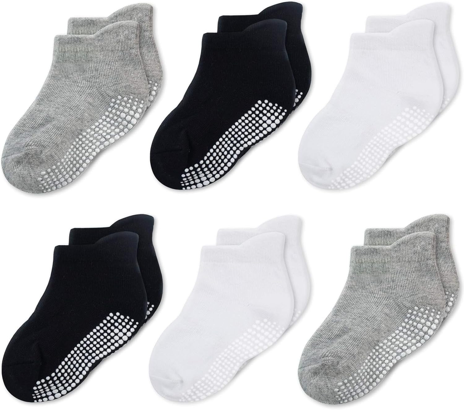 Baby Non Slip Socks Toddler Socks with Grips Ankle for Infants Kids Little Girls Boys-Bella’s Baby Boutique