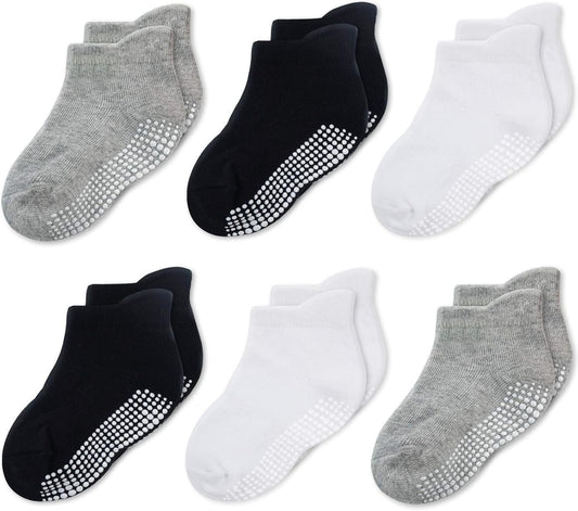 Baby Non Slip Socks Toddler Socks with Grips Ankle for Infants Kids Little Girls Boys-Bella’s Baby Boutique