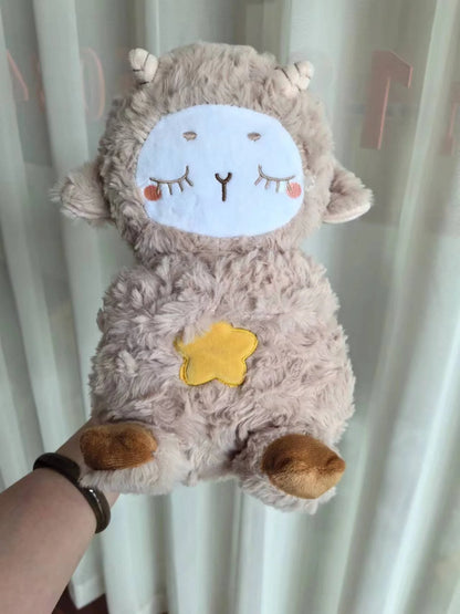 Fisher-Price Sound Machine Soothe 'N Snuggle Otter Portable Plush Baby Toy with Sensory Details Music Lights & Rhythmic Breathing Motion-Bella’s Baby Boutique