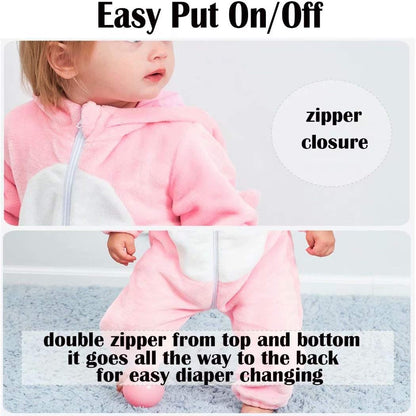 Baby Animal Costumes Unisex Toddler Onesie Pajamas Halloween Dress up Romper-Bella’s Baby Boutique