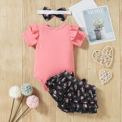 Baby Girl Clothes Stuff Newborn Infant Summer Cute Outfit 0-24 Months-Bella’s Baby Boutique