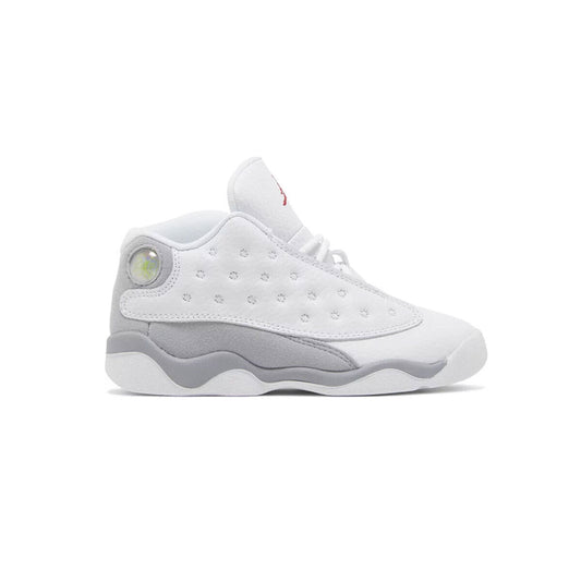 Air Jordan 13 Retro Wolf Grey 2023 Toddler DJ3004-160 White/Red/Gray SZ 1C-3Y-Bella’s Baby Boutique